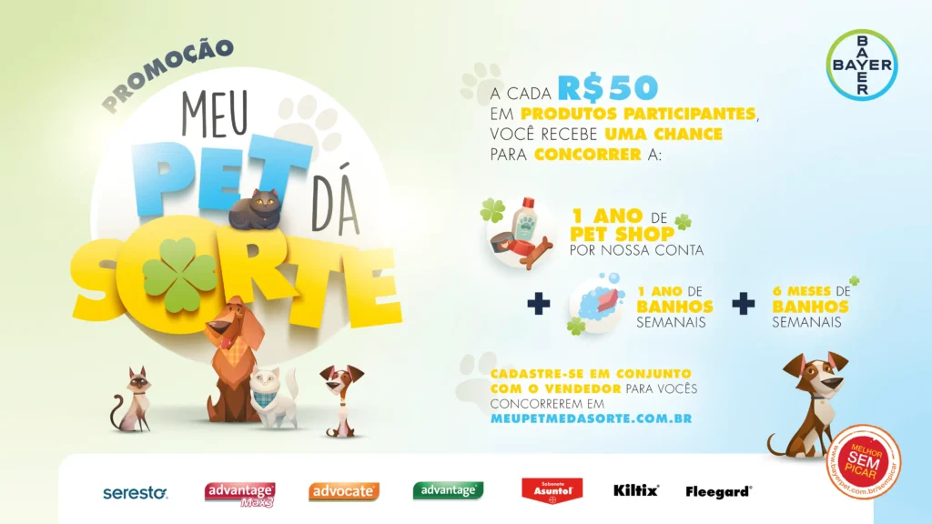 Case de sucesso - Meu Pet Dá Sorte para Bayer Animal Health
